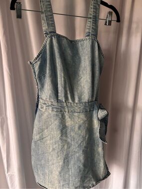 Light Blue Denim romper